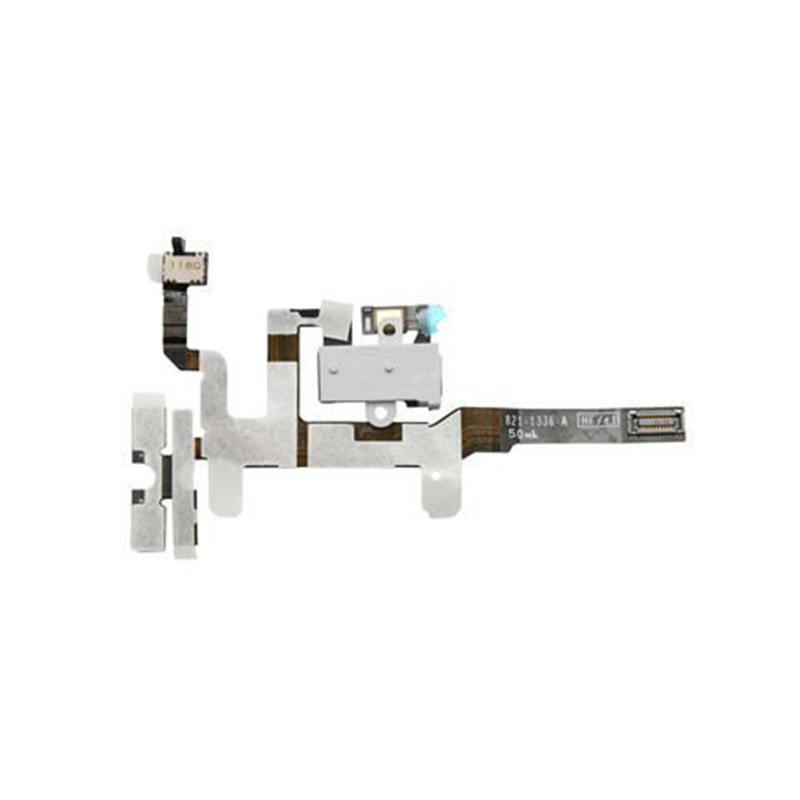 Cable flex volumen iPhone 4s blanco
