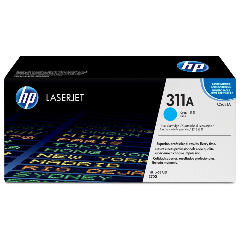 Tóner original hp q2681a 311a cian 6.000 páginas