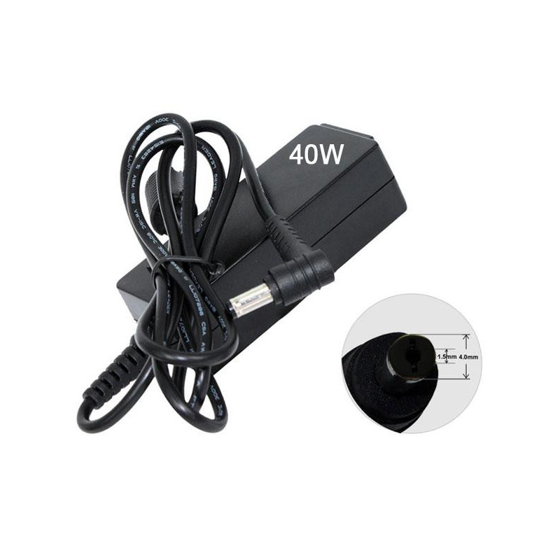 Cargador compatible para portátil HP 40W 19.5V 2.05A 4.0x1.7 mm Dayma
