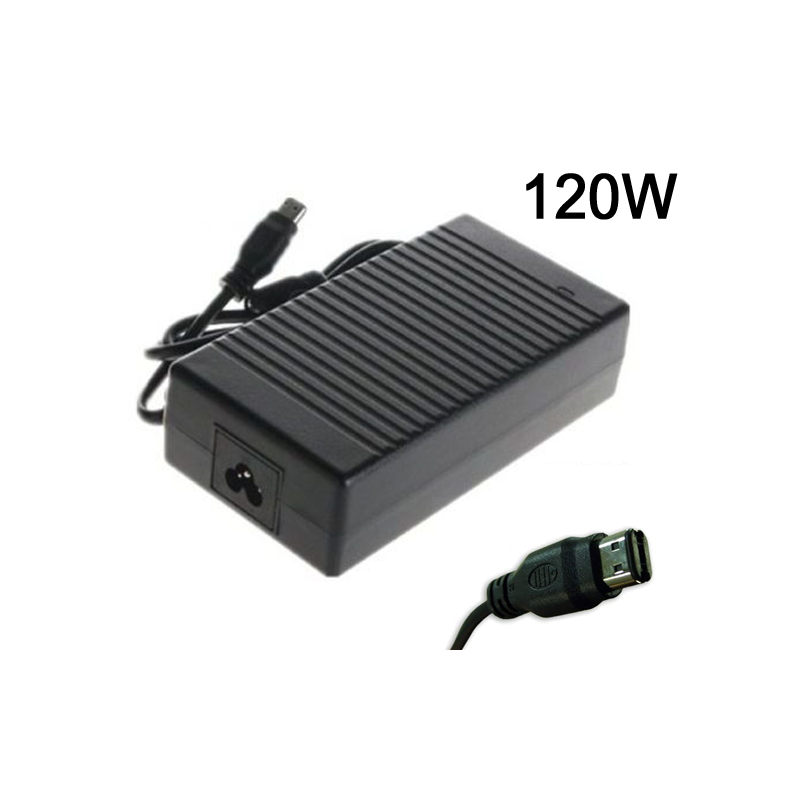 Cargador compatible para portátil HP 120W 18.5V 6.5A Conector USB ovalado Dayma
