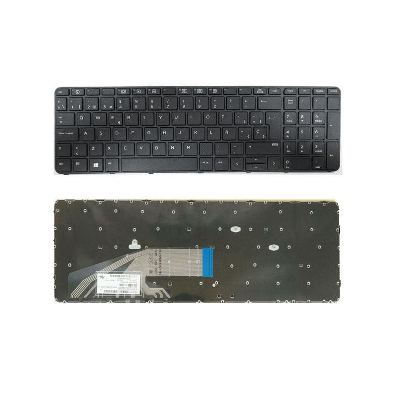 Teclado compatible para portátil HP Probook 650 G2 / 650 G3 / 655 G2 / 655 G3 / 450 G3 / 455 G3