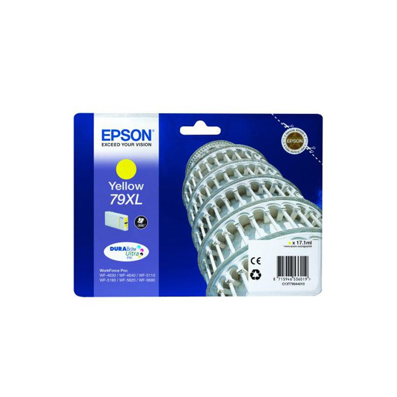 Tower of pisa cartucho 79xl amarillo