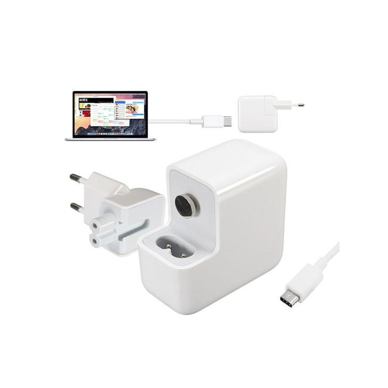 Cargador compatible para portátil APPLE 29W 14.5v 2a Type-C Dayma