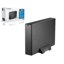 Caja externa aluminio 3.5 USB 3.0 Sata Tooq Negra TQE-3527B