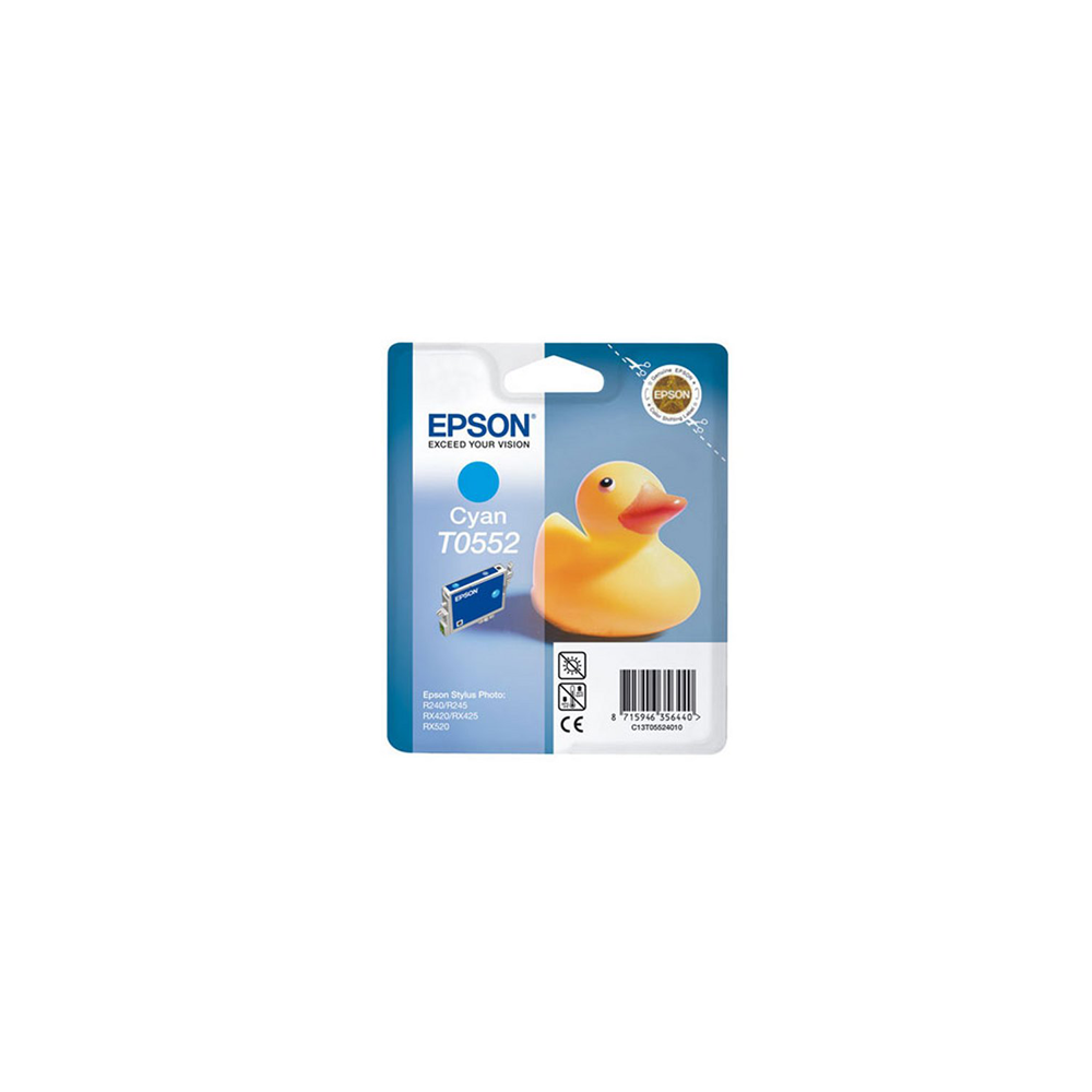 Tinta Original Epson T0552 Cian Rx420