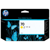 Tinta original hp n70 amarillo c9454a 130ml