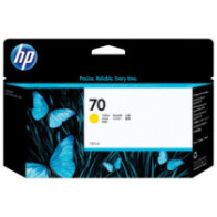Tinta original hp n70 amarillo c9454a 130ml