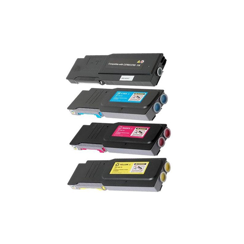 Toner genérico para DELL C3760 / C3765DNF Cian