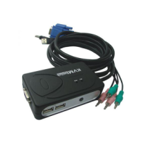 Kvm Switch Nanocable / 2xVga / 2xUSB / 10.12.0001