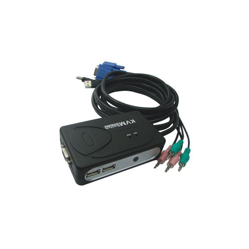 Kvm Switch Nanocable / 2xVga / 2xUSB / 10.12.0001