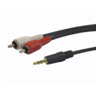 Cable Jack 3.5mm a 2 x rca M/M 5m  Cca-458-5m