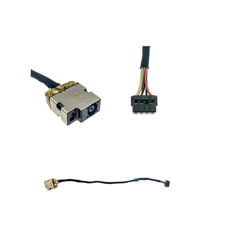 Dc-Jack compatible para portatil HP 15-R /15-G /15-J / 250 G1 / 250 G3 / 15cm