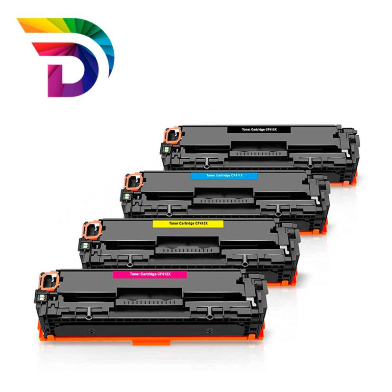 Toner compatible Dayma para HP CF413X / Canon 046H / Magenta 5.000 pag.