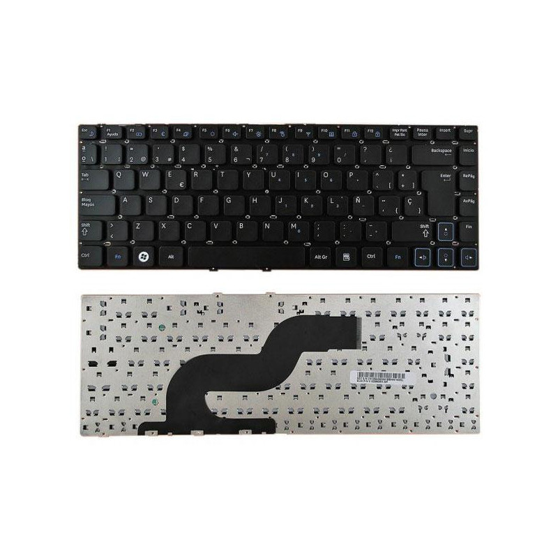 Teclado compatible para portátil SAMSUNG rv411 / rv412 / rv415 / rv420 negro
