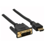 Cable DVI 18+1 a HDMI M/M 1.8m / Nanocable  10.15.0502