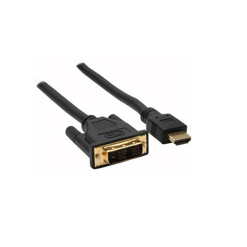 Cable DVI 18+1 a HDMI M/M 1.8m / Nanocable  10.15.0502