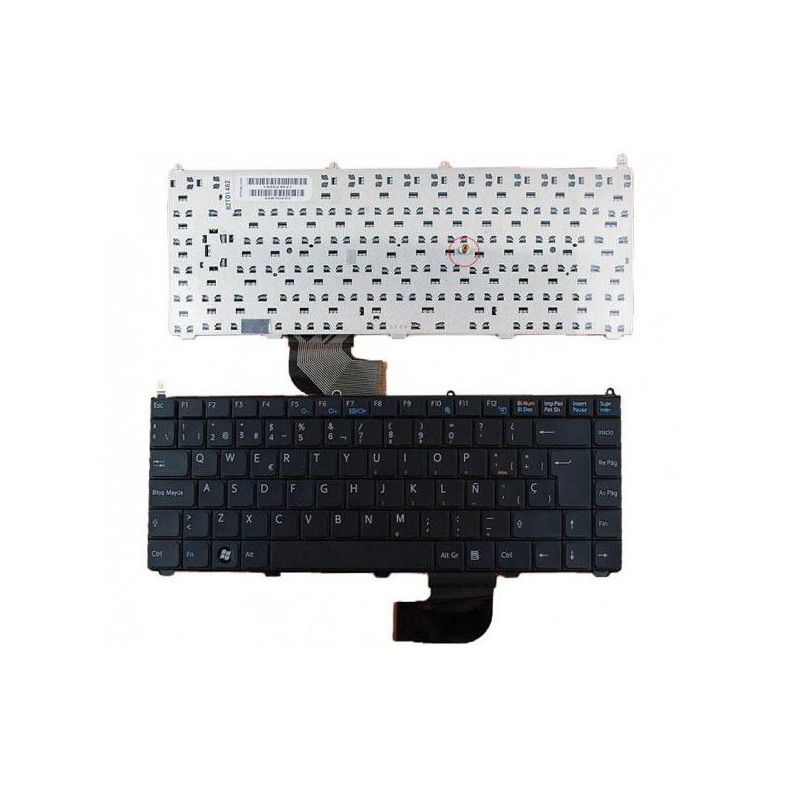 Teclado compatible para portátil SONY vgn-ar / vgn-fe series negro