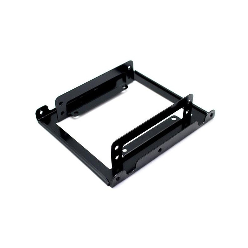 Adaptador HDD/SSD metalico 3.5 a 2 bahias de 2.5  Nanocable  10.99.0002