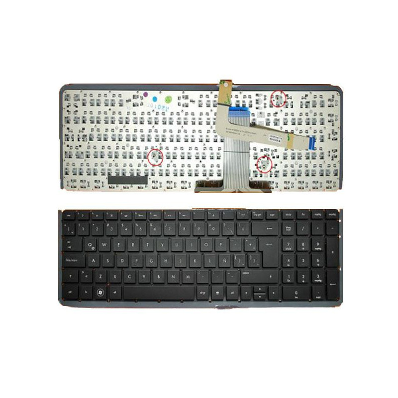 Teclado compatible para portátil HP envy 17-3000 / 17-3200 / 17t-3000