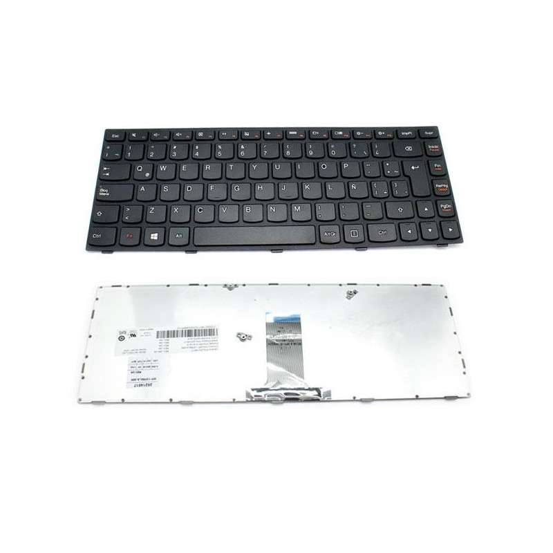 Teclado compatible para portátil LENOVO IdeaPad g40-30 / g40-70 / g40-45 / flex 14 / b40 /  negro