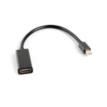 Adaptador Mini DisplayPort a HDMI Lanberg / Negro / Ad-0005-bk