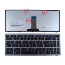 Teclado compatible para portátil LENOVO IdeaPad flex 14  / s410p / g400s con marco gris