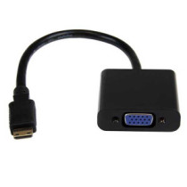 Conversor Mini HDMI a VGA + audio