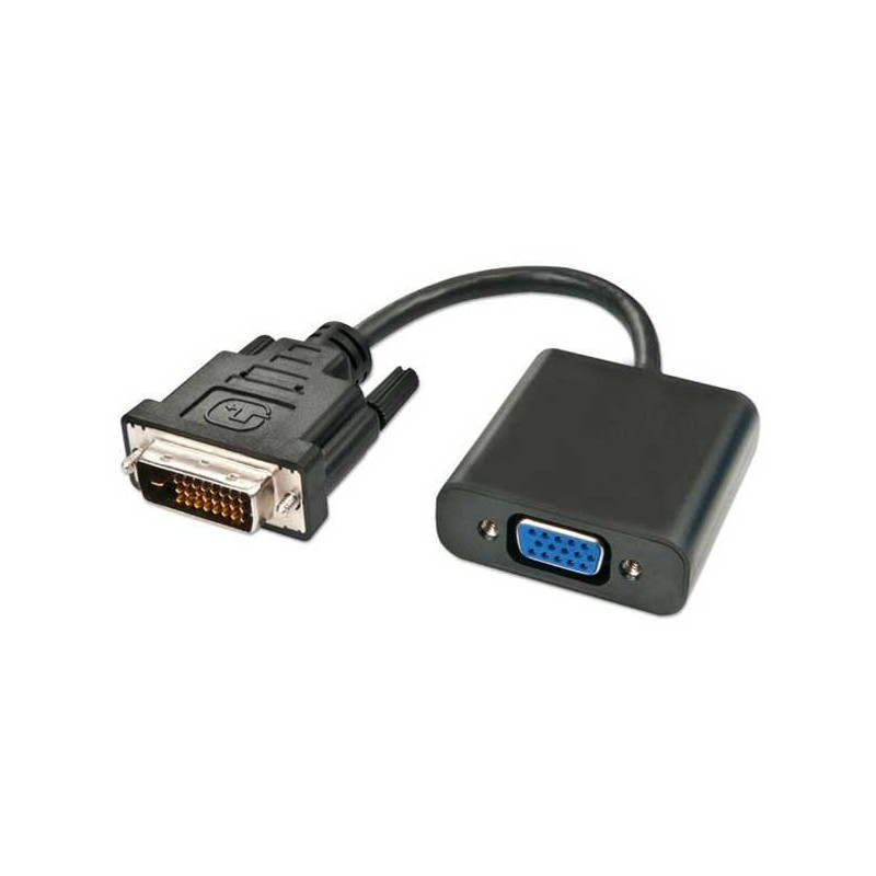 Cable adaptador DVI-D a VGA M/H  / DVI-D 24+1 / Cablexpert A-DVID-VGAF-01