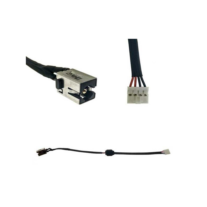 Dc-Jack para portatil Toshiba Satellite P870 / P875 / L50-b / C50 / C55d / C55-a5282  16cm