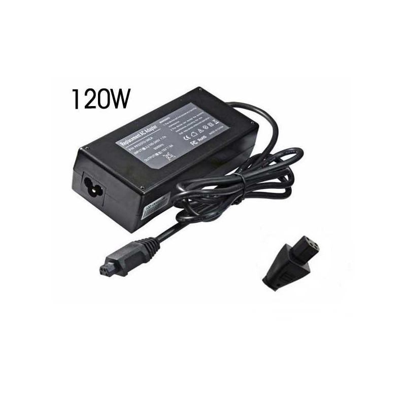 Cargador compatible para portátil TOSHIBA 120W 15V 8A 4 pines Dayma