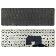 Teclado compatible para portátil HP dv6-3000 con marco negro