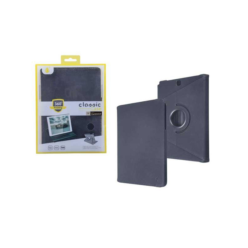 Funda iPad Mini 1/2/3 giratoria ONE+ 7.9 pulgadas negra