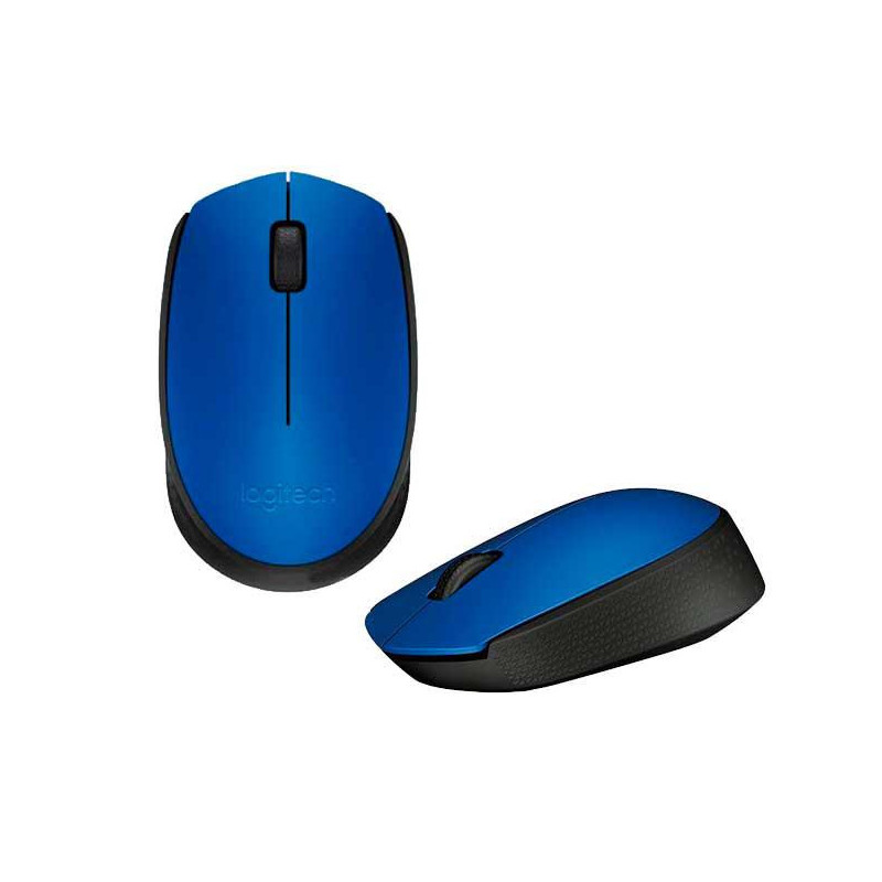 Raton óptico inalámbrico Logitech M171 Azul  910-004640
