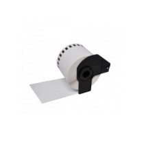 Etiquetas genéricas removibles para BROTHER DK44205 Negro / Blanco