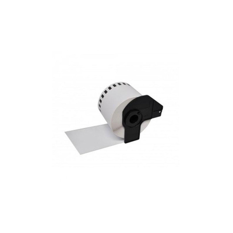 Etiquetas genéricas removibles para BROTHER DK44205 Negro / Blanco