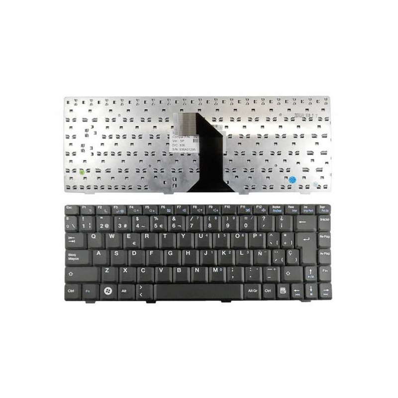 Teclado compatible para portátil INTELBRAS i800 / i818 / i841