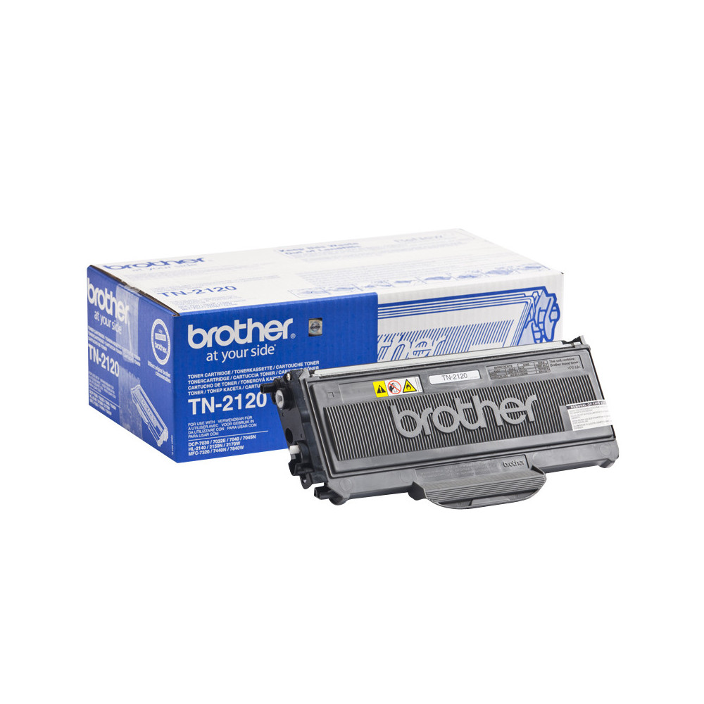 Tóner original brother  tn2120 negro 2.600 páginas