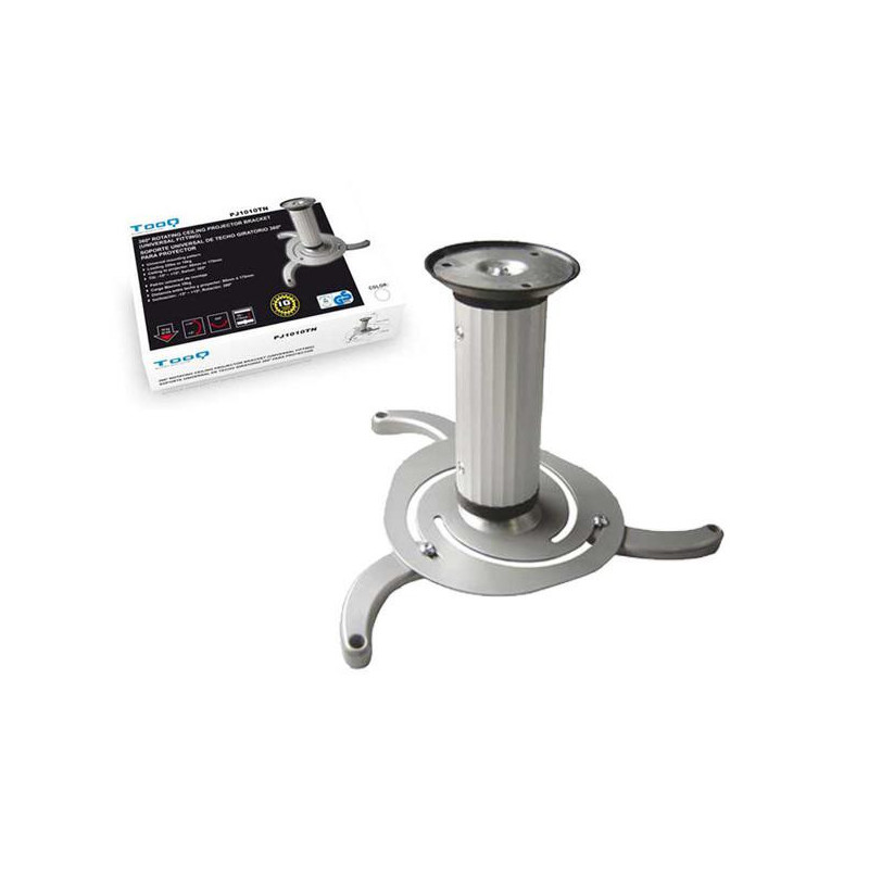 Soporte proyector pj1010tn-s techo giratorio plata