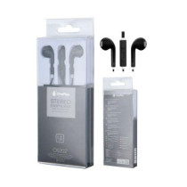 Auriculares con Microfono Intrauricular C6202 Air Negro / Sin silicona / Jack 3.5mm / One+