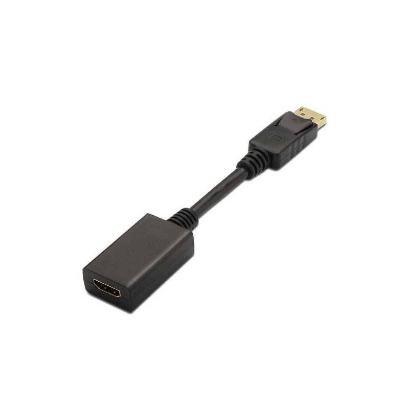 Adaptador DisplayPort a HDMI  M/H / 15cm / Negro / Nanocable  10.16.0502