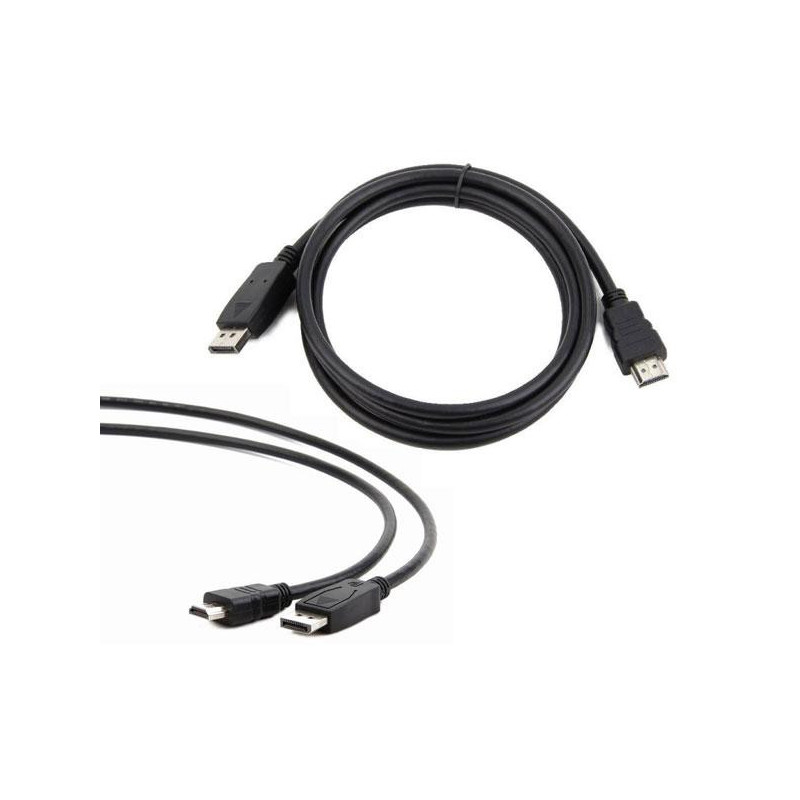 Cable DisplayPort 1.2 a HDMI  M/M 1.8m / 4K 30Hz / Cablexpert cc-dp-hdmi-6