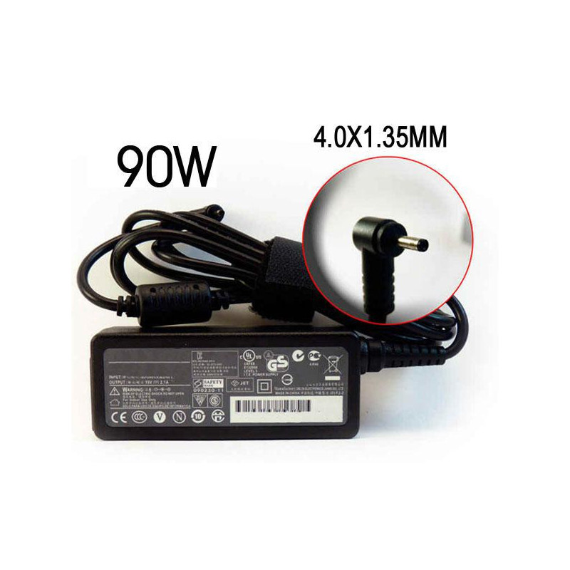 Cargador compatible para portátil ASUS 90W 19V 4.74A 4.0x1.35 mm Dayma