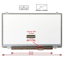 Pantalla para portátil LED 14\ Slim 30 pines 1600x900"