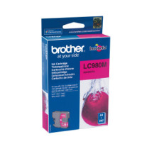 Tinta original brother lc980m magenta 4.8ml