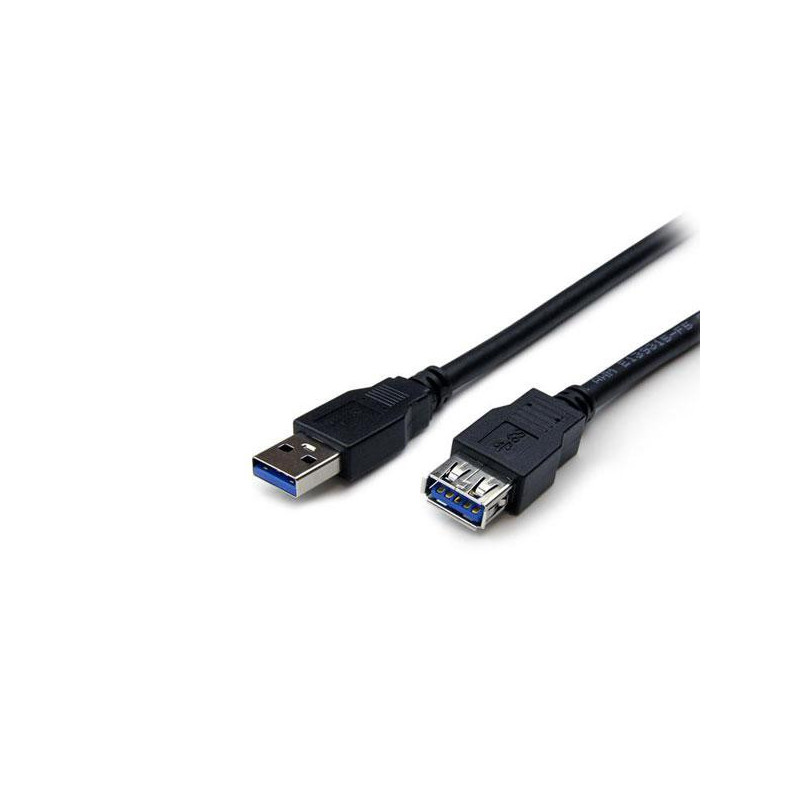 Cable prolongador USB 3.0 M/H  2m  Nanocable 10.01.0902-bk
