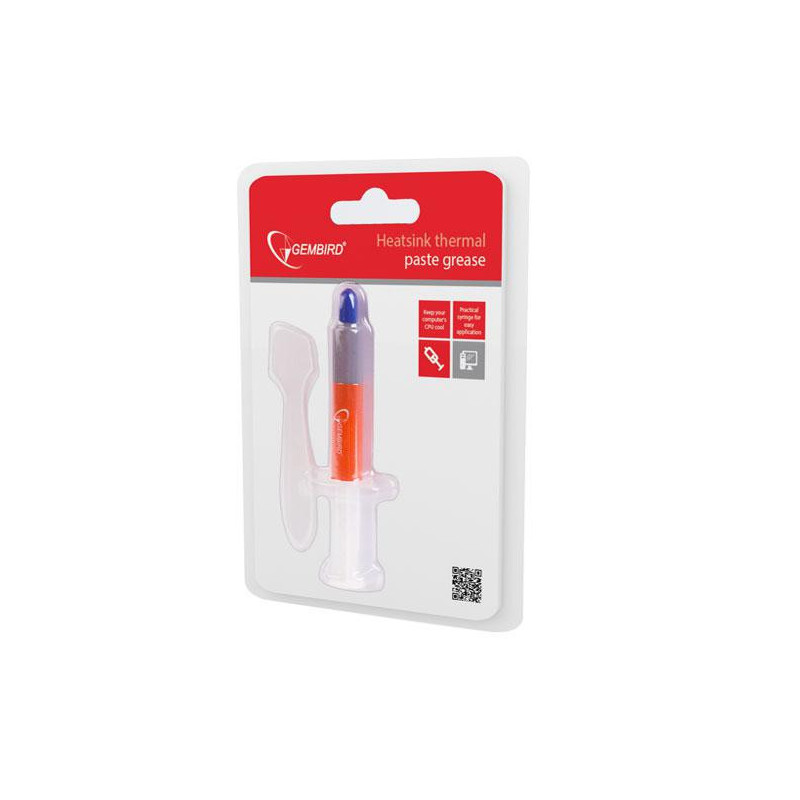 Pasta termica gris 3 gramos Gembird / Tg-g3.0-01