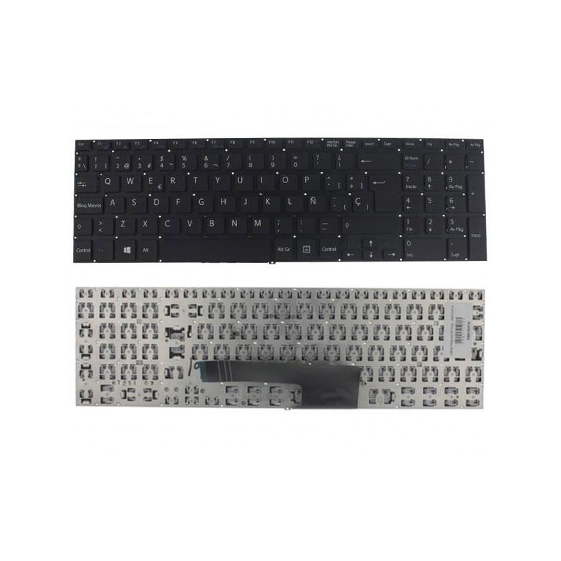 Teclado compatible para portátil SONY Svf15 Negro / sin marco