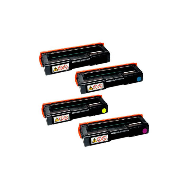 Toner genérico para RICOH Aficio SP-C250 / SP-C260 / SP-C261 Cian