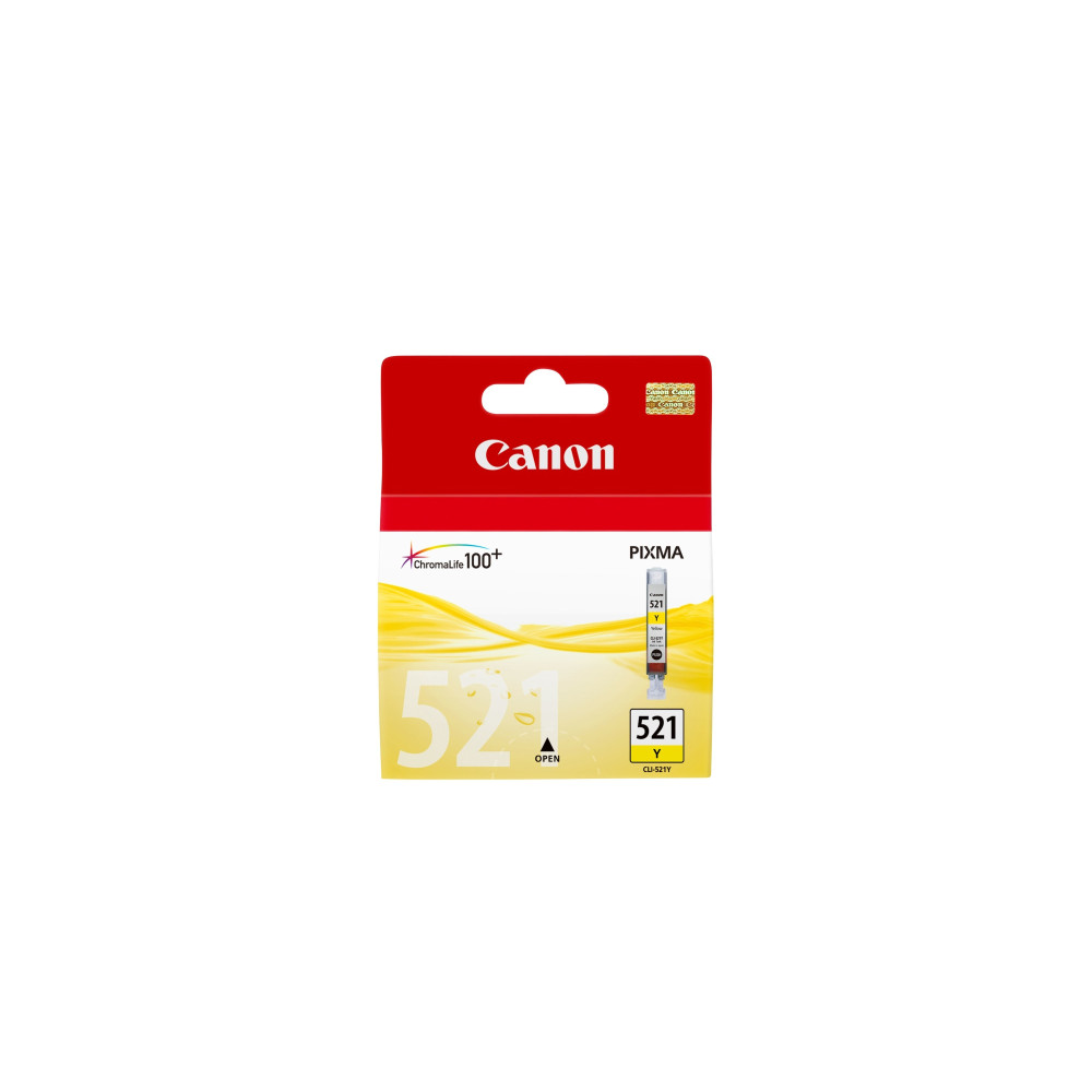 Tinta original canon cli521 amarillo 9ml
