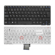 Teclado compatible para portátil SONY vpc-ca negro